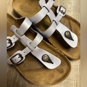 Birkenstock Sparta Sandal Lavender Gray Size EU 37